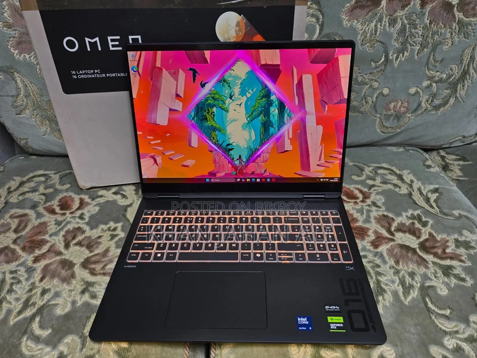 New Laptop HP Omen 16 64GB Intel Core Ultra 9 SSD 4T