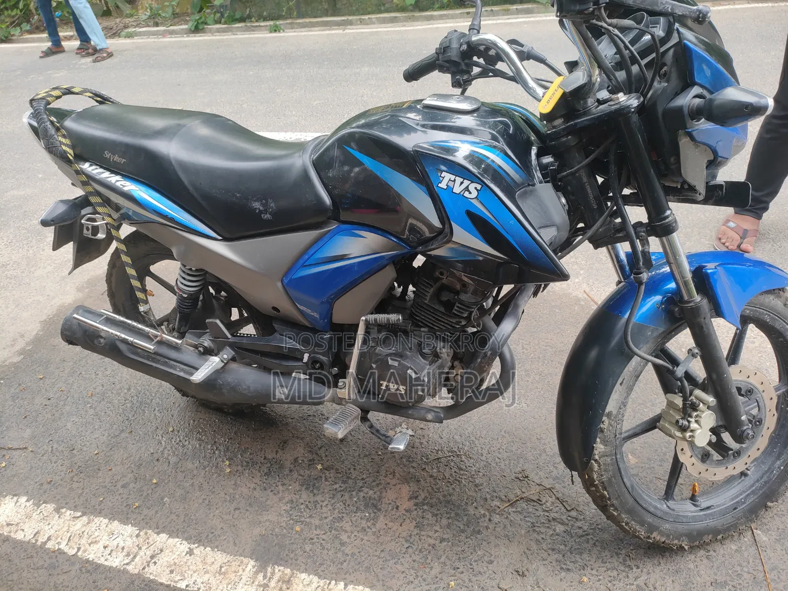 টিভিএস স্ট্রাইকার ১২৫ ২০২২ ব্লু