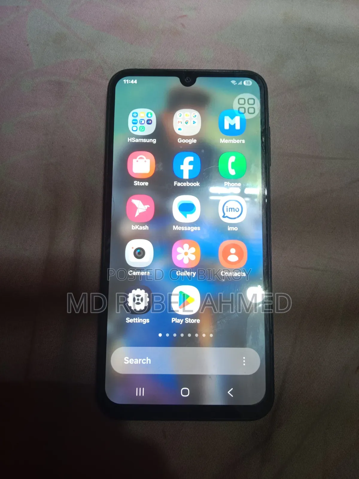 স্যামসাং গ্যালাক্সি এ১৫ ১২৮ জিবি কালো