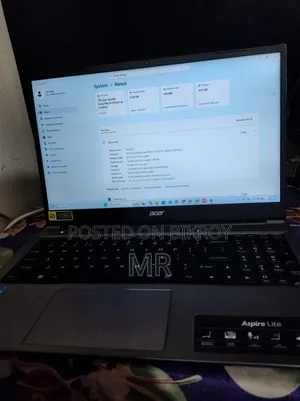 ল্যাপটপ Acer Aspire Lite 15 8GB Intel Core i5 SSD 512GB