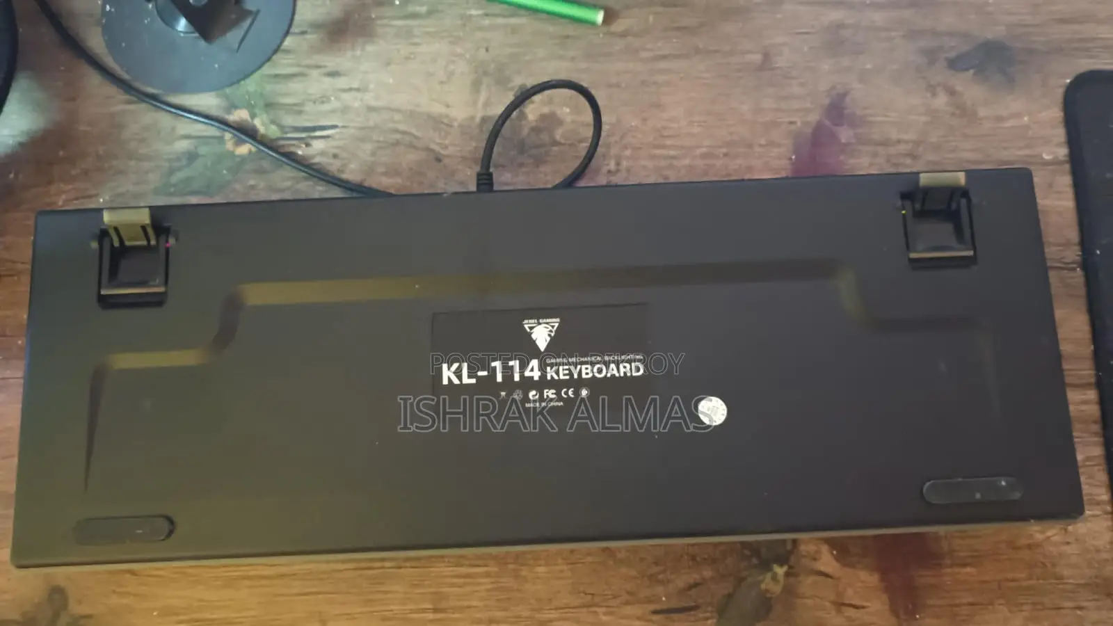 Jedel KL 114 Mechanical Keyboard & A4 Tech FSTYLER FK10