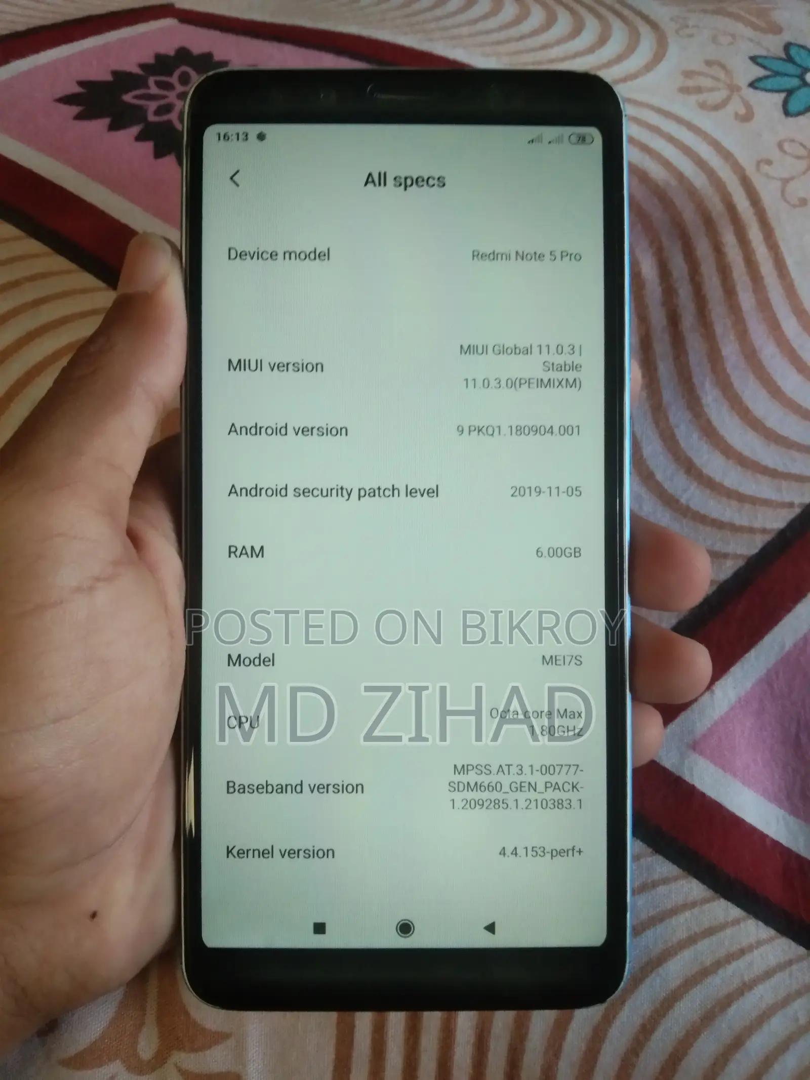 Xiaomi Redmi Note 5 Pro 64 GB Blue
