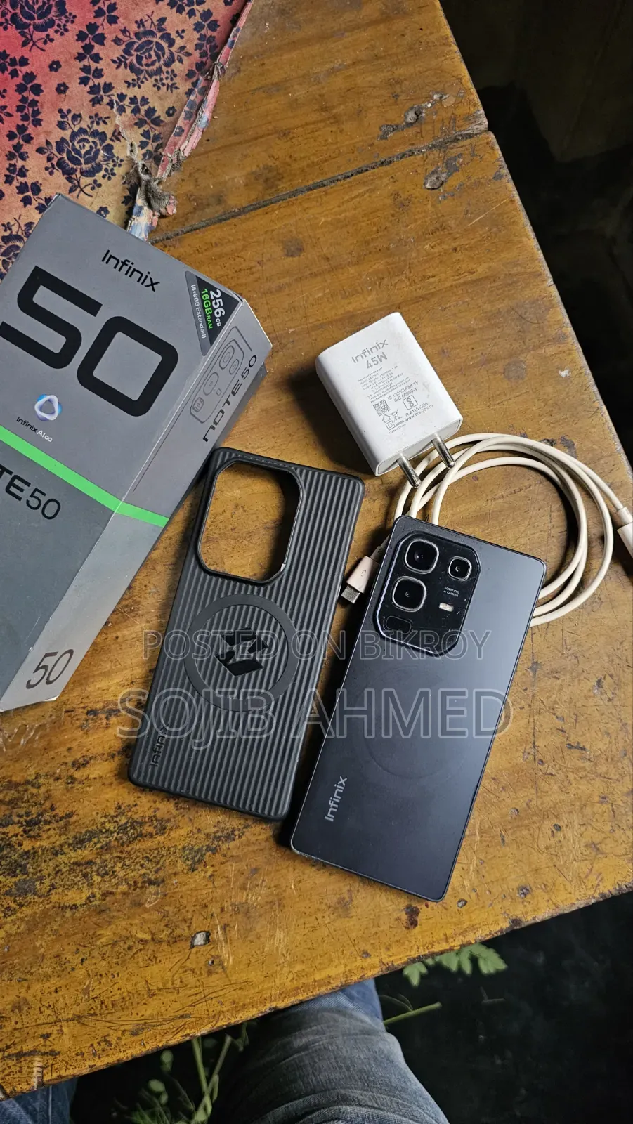 Infinix Note 50 4G 256 GB Black