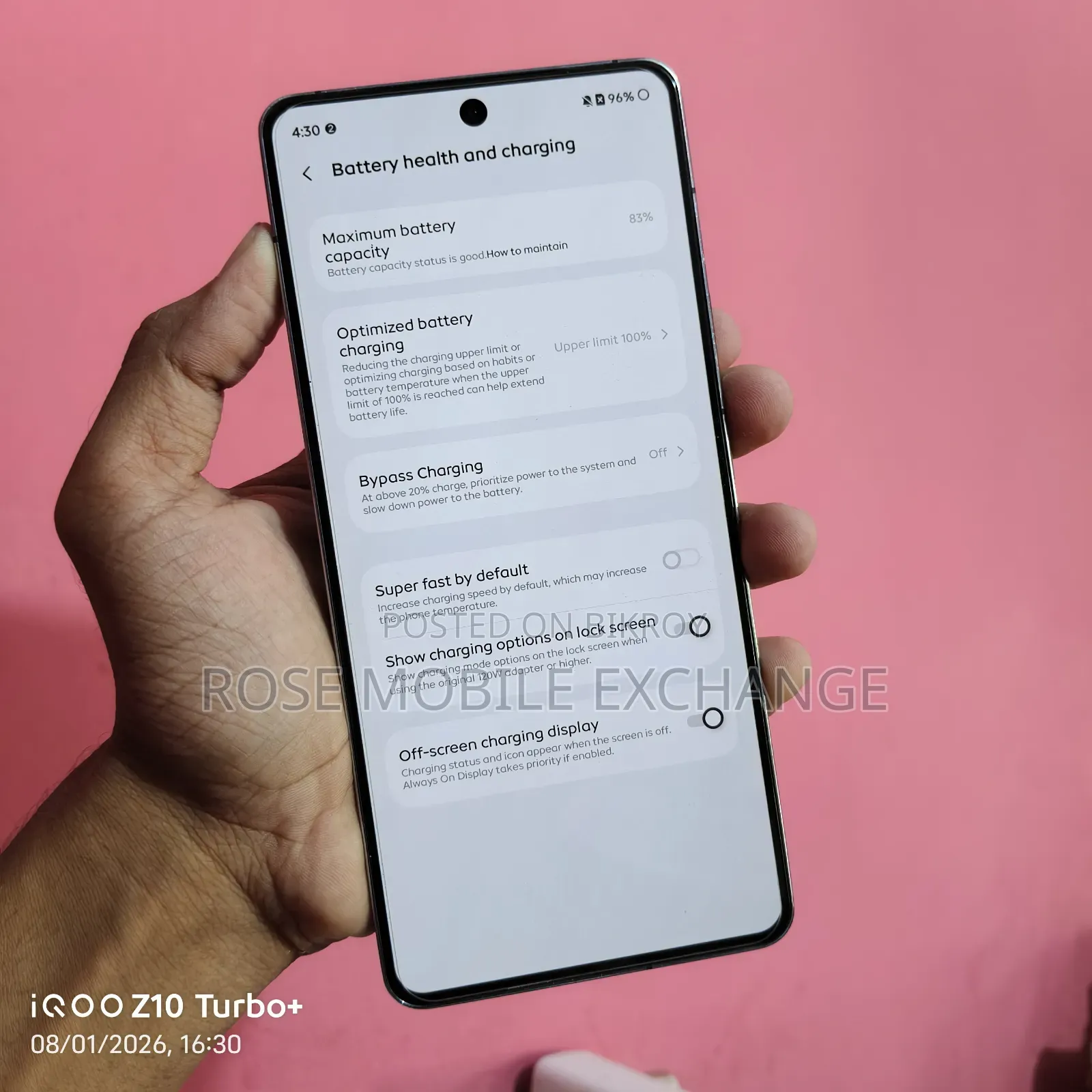 iQOO 256 GB Black