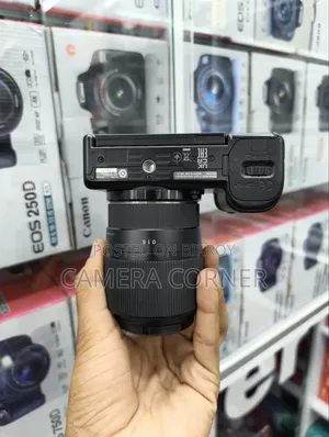 Sony Zv10 Camera With Sigma 30mm 1.4 Lens
