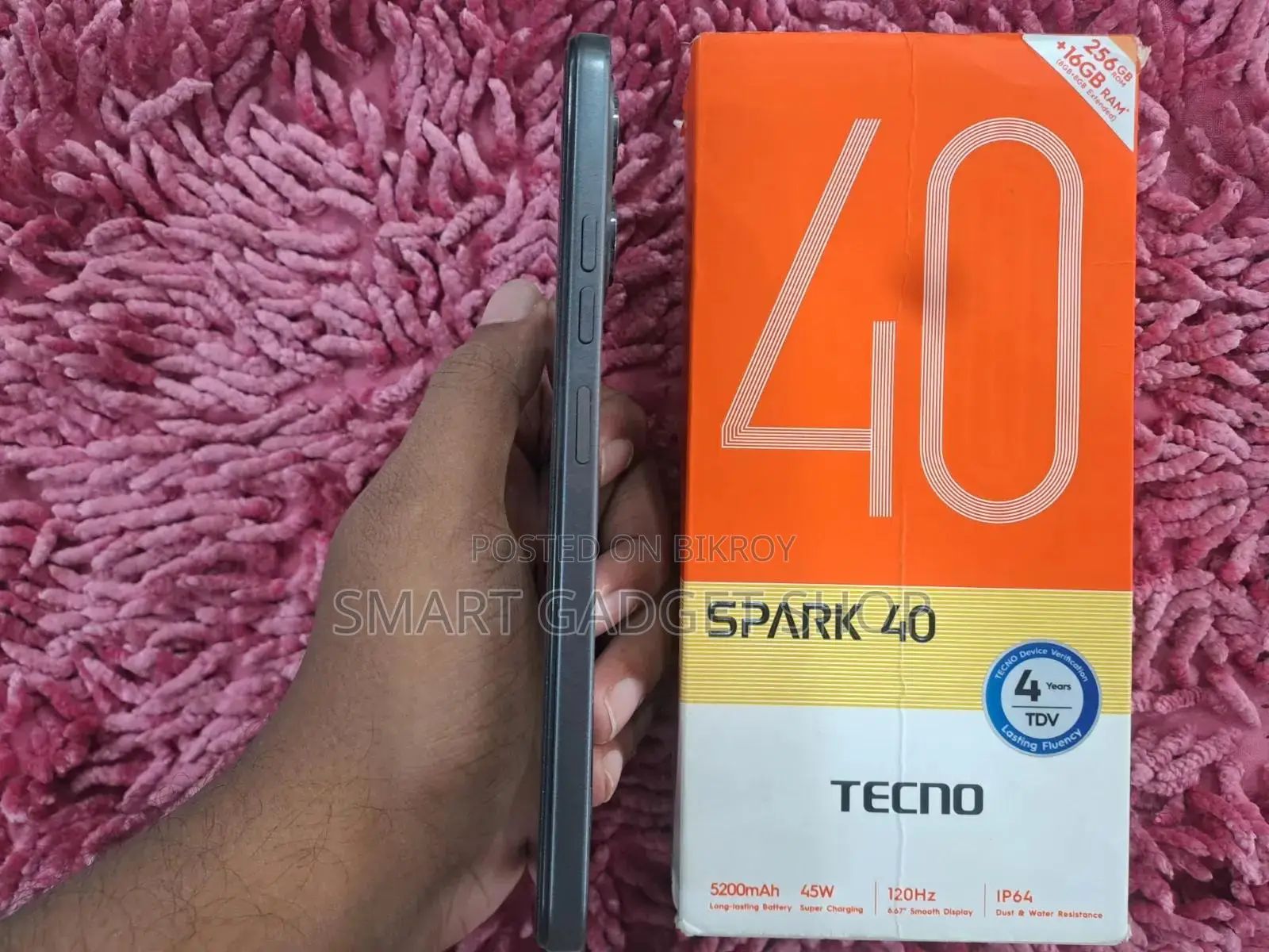 Tecno Spark 40 256 GB Gray
