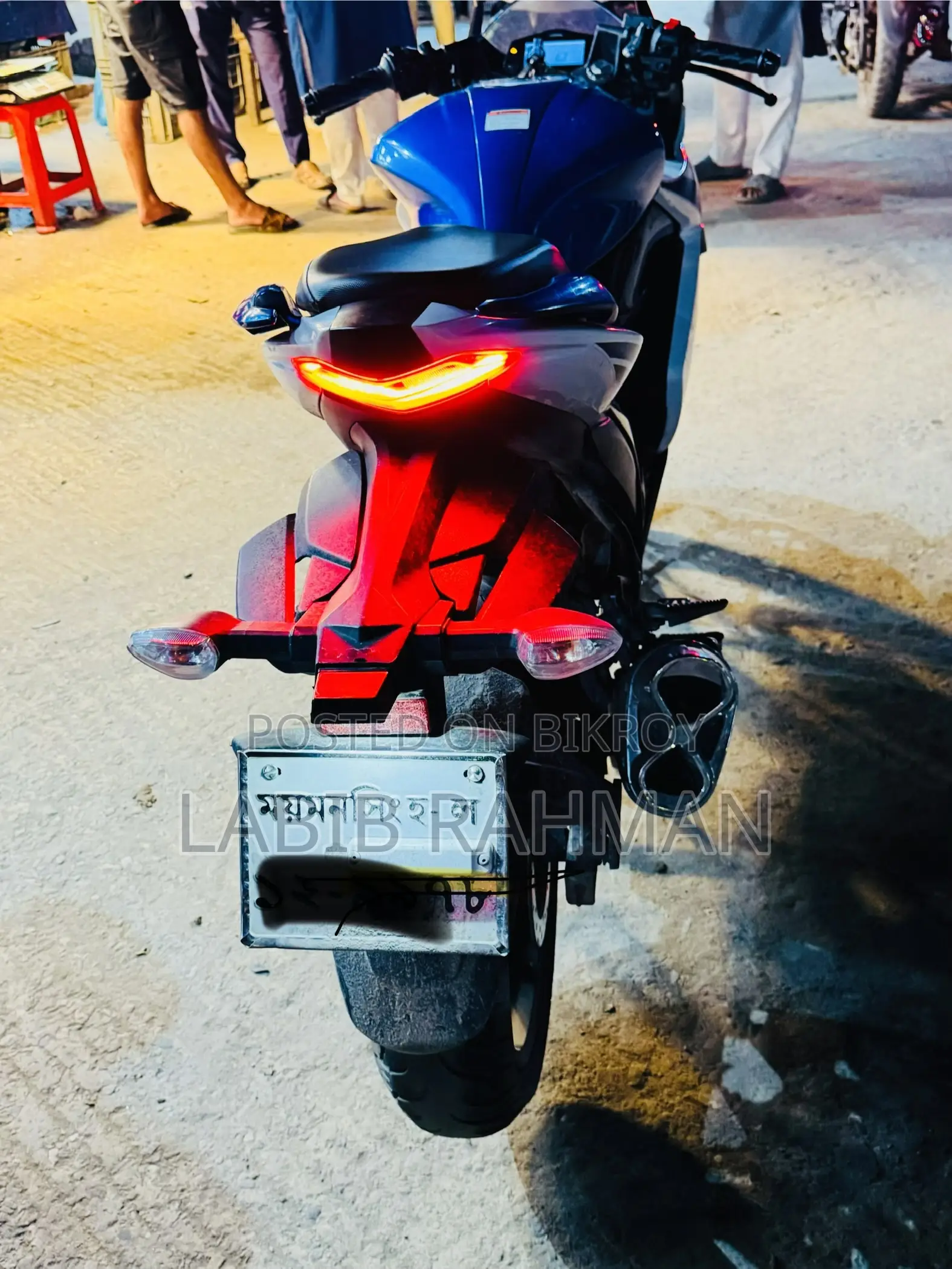 Suzuki Gixxer SF 2025 Blue