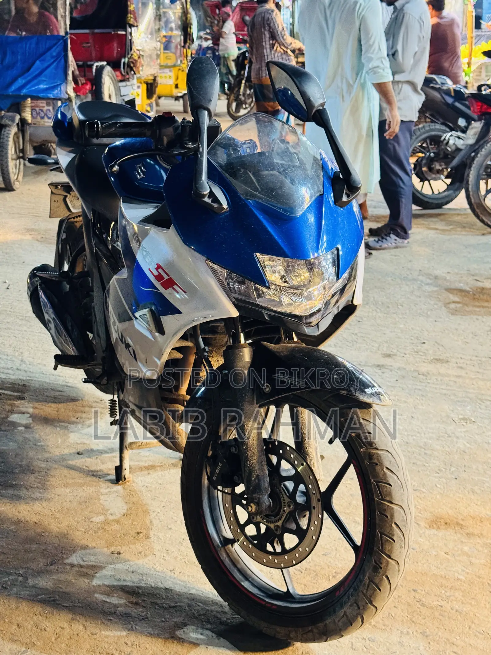 Suzuki Gixxer SF 2025 Blue