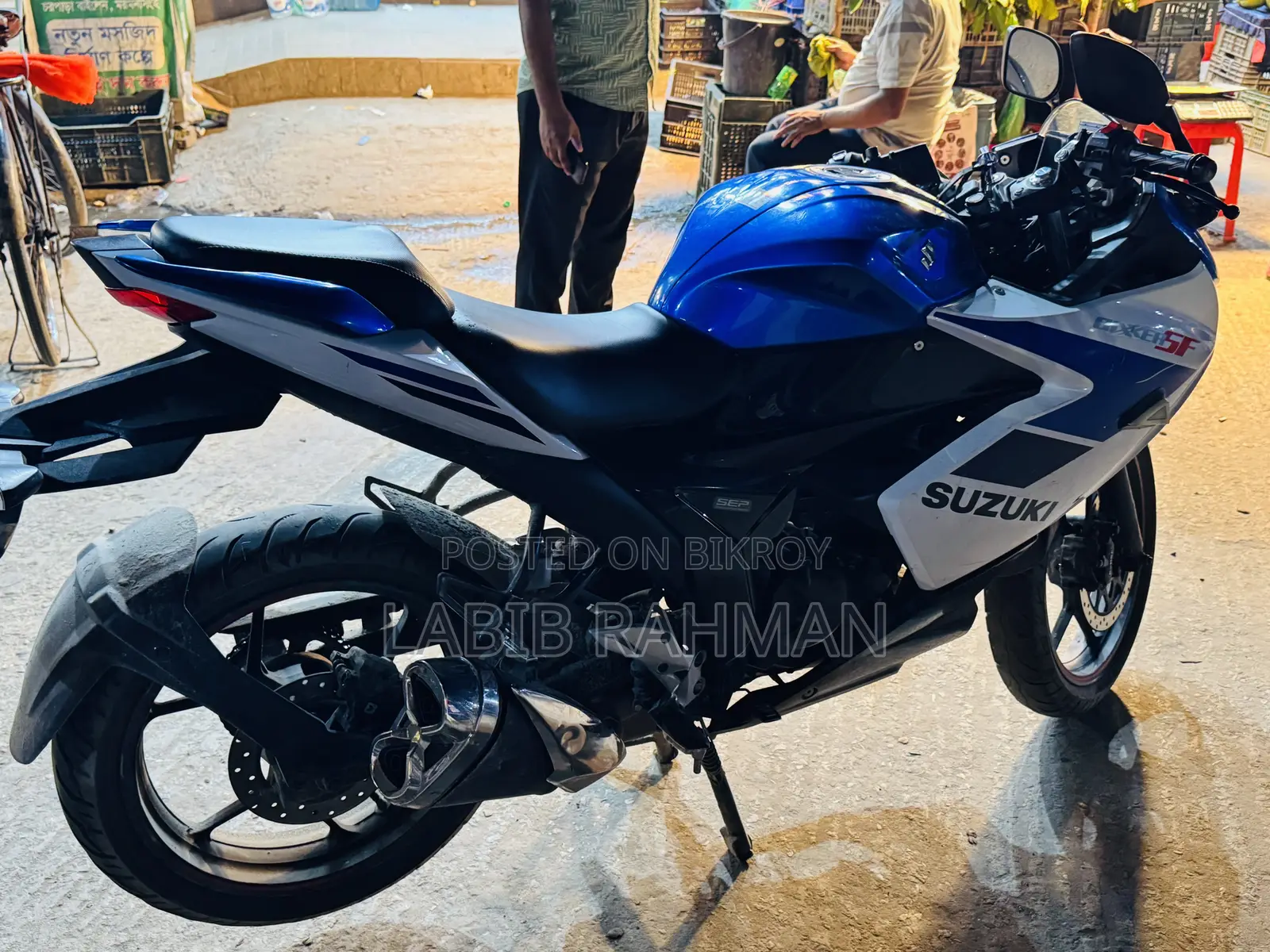 Suzuki Gixxer SF 2025 Blue