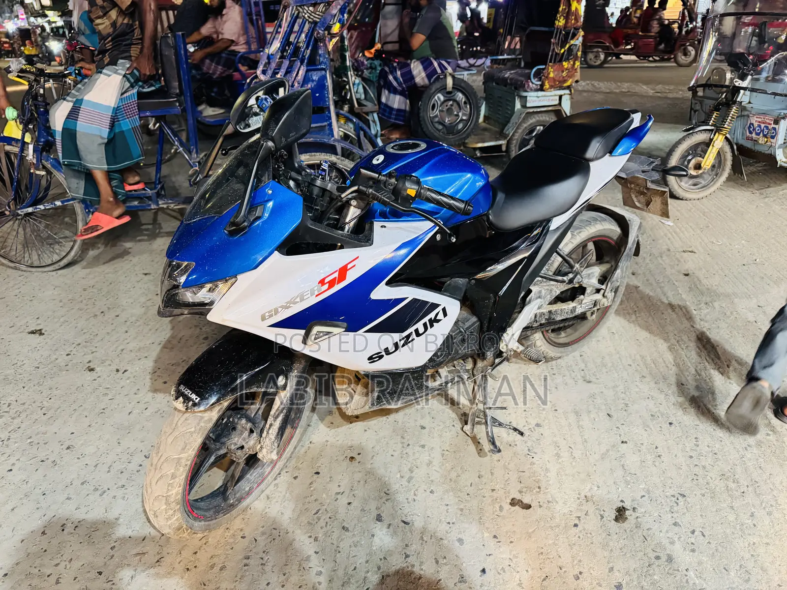 Suzuki Gixxer SF 2025 Blue