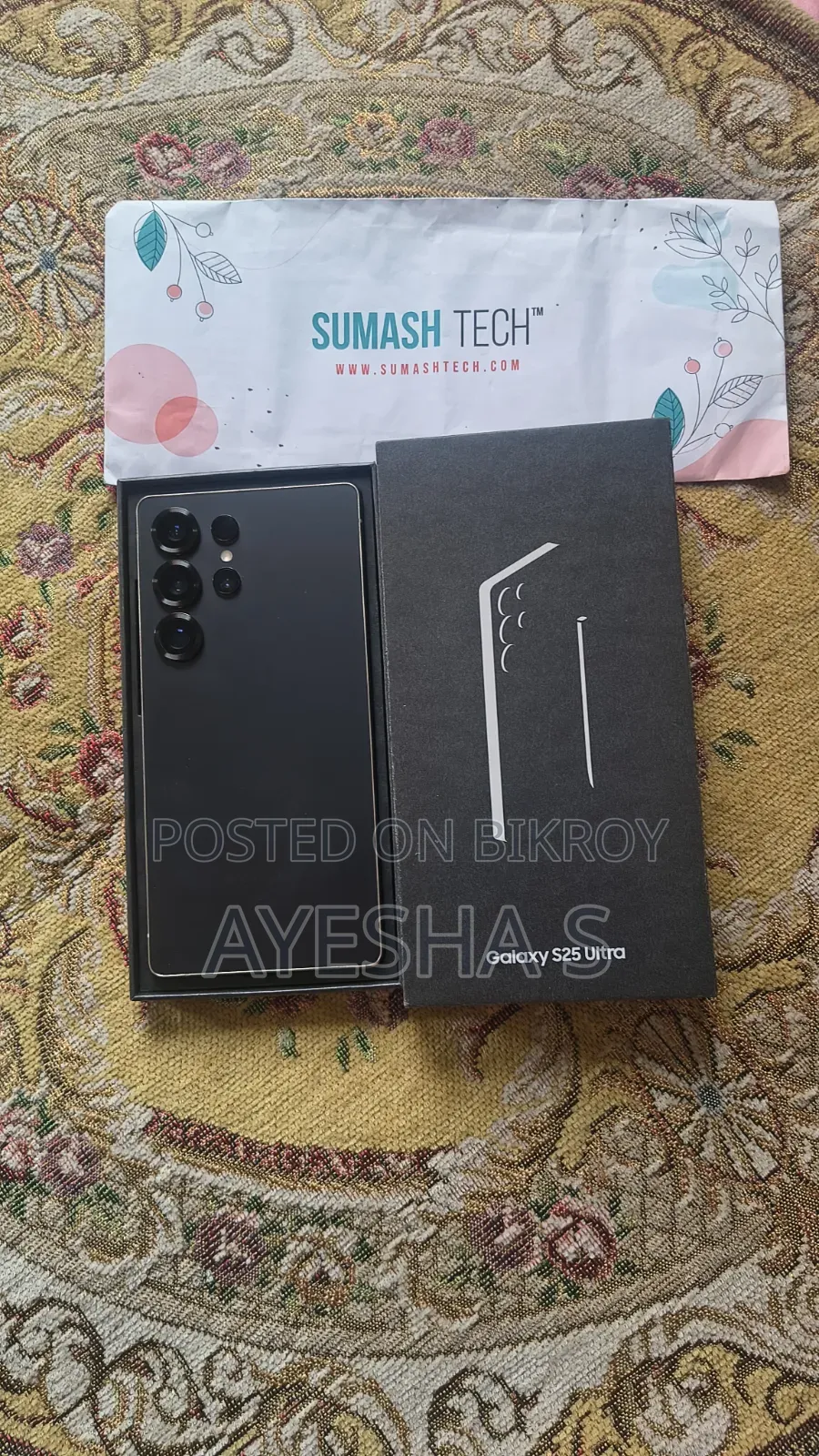 Samsung Galaxy S25 Ultra 256 GB Black