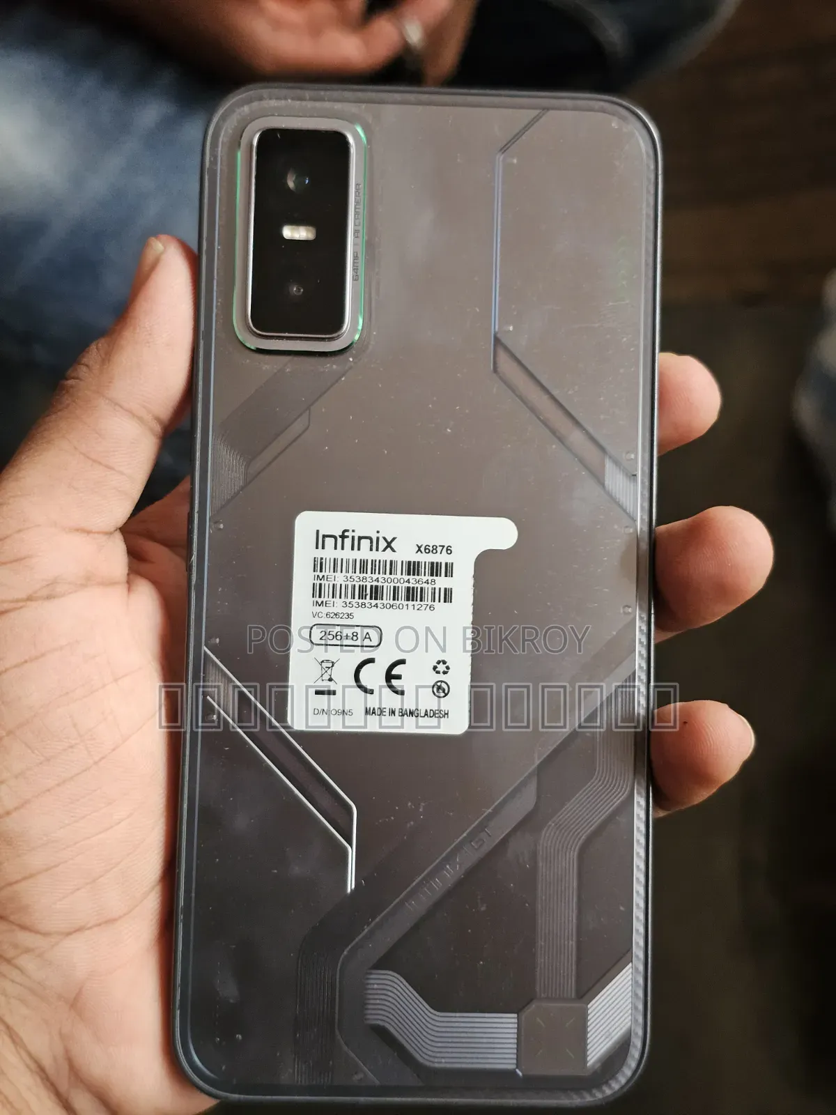 ইনফিনিক্স জিটি ৩০ ৫জি ২৫৬ জিবি গ্রে