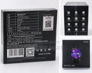 RIRO Watch W2 Smartwatch | Bluetooth Calling | Heart Rate |