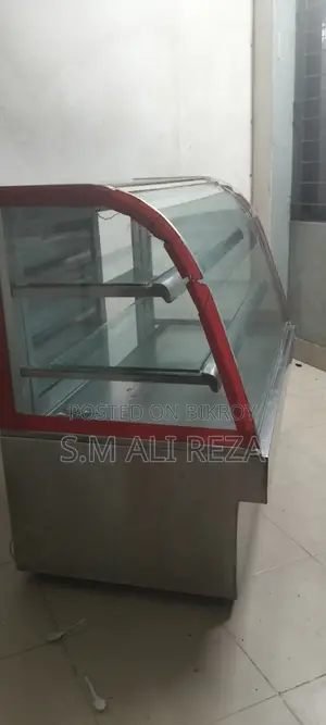 Urgent sale of food display showcase for food shop