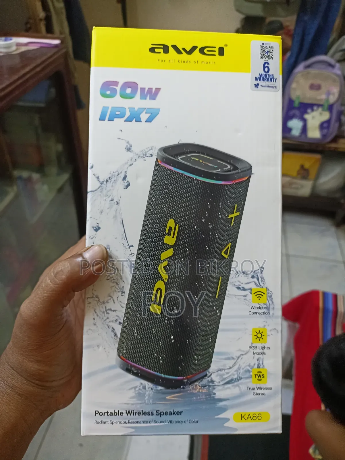 Awei Ka86, 60 Watt