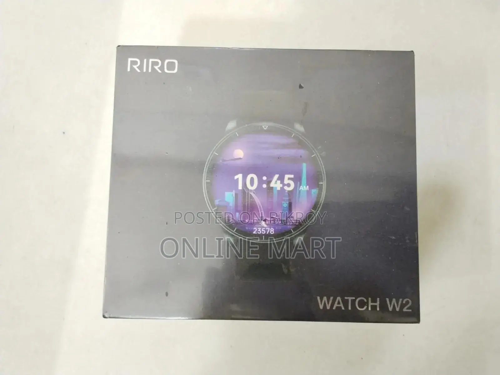 RIRO Watch W2 Smartwatch | Bluetooth Calling | Heart Rate |