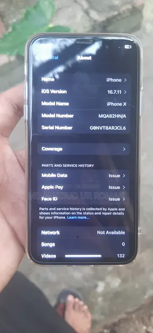 Apple iPhone X 256 GB White