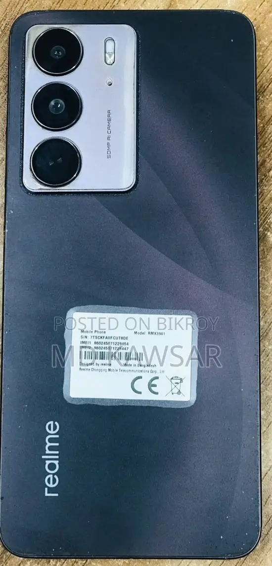 Realme C75 128 GB Gray