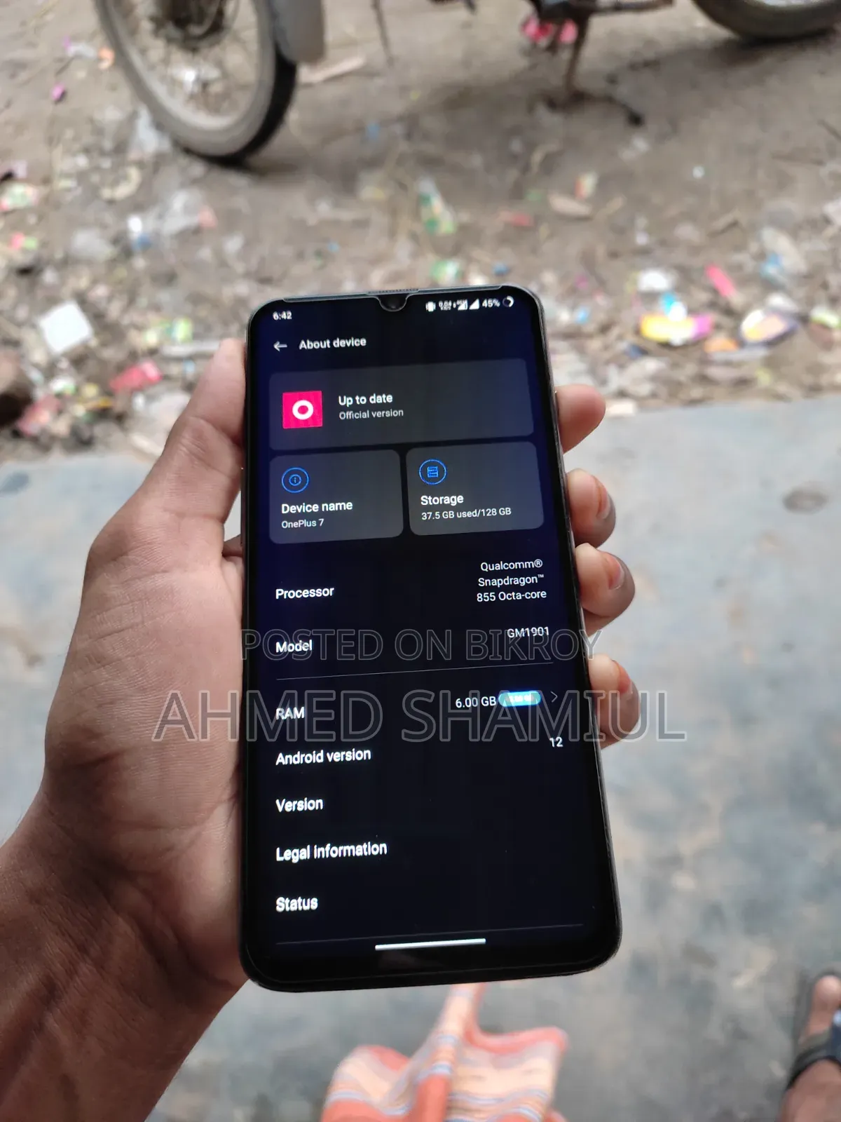 OnePlus 7 128 GB Blue