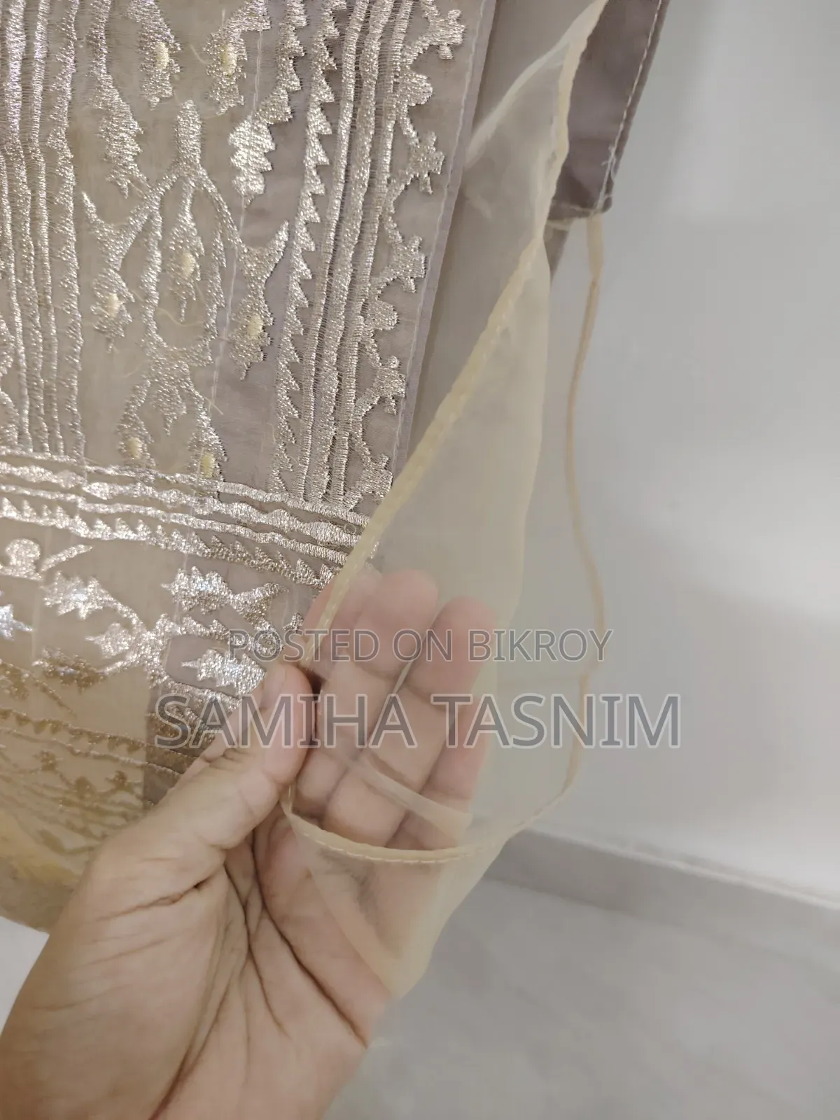 অরগানজা শাড়ি