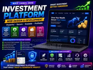 Investment Platform Web Design Development