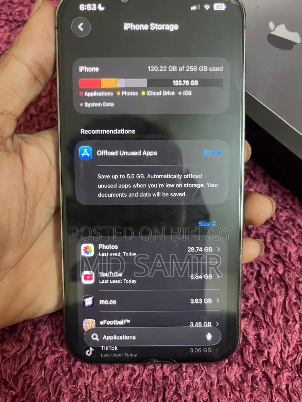 Apple iPhone 13 Pro 256 GB Silver