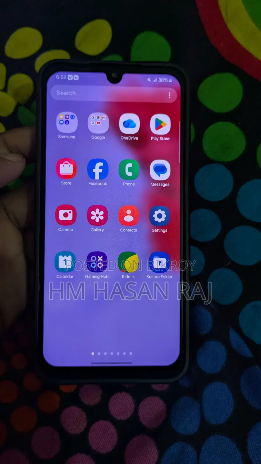 স্যামসাং গ্যালাক্সি এম৩৪ ৫জি ১২৮ জিবি ব্ল্যাক