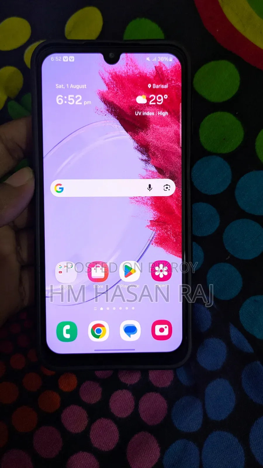 স্যামসাং গ্যালাক্সি এম৩৪ ৫জি ১২৮ জিবি ব্ল্যাক