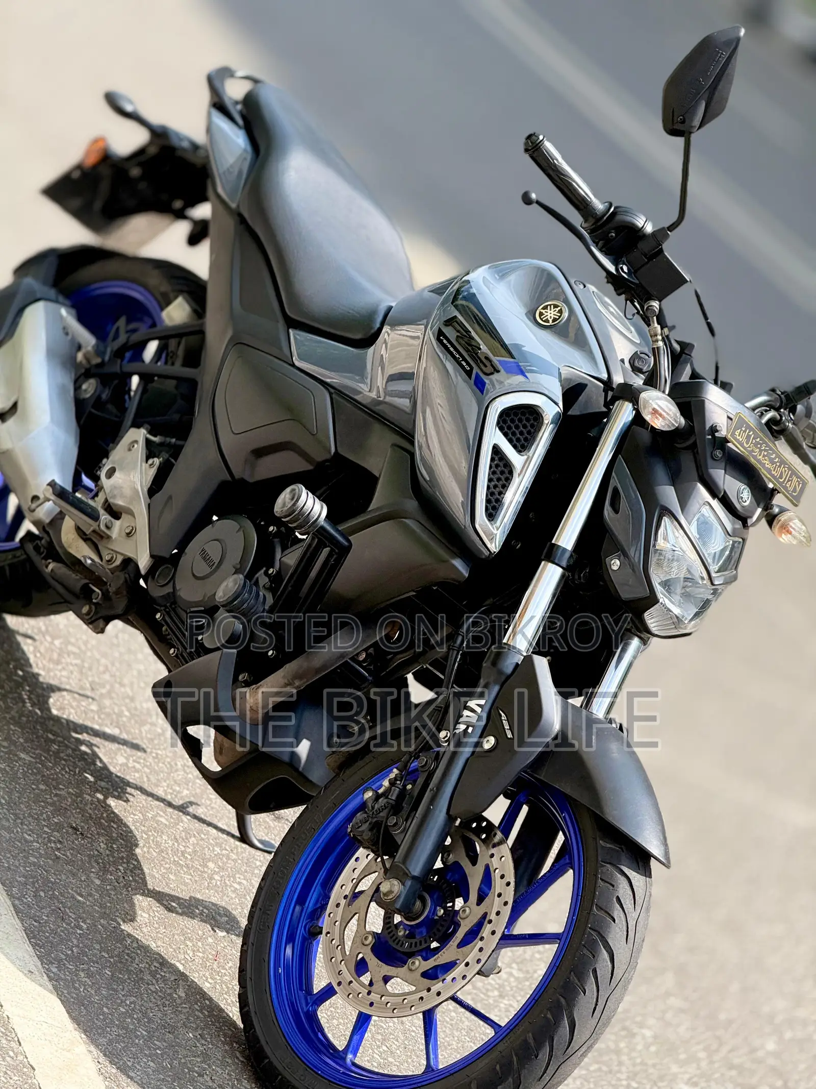 Yamaha FZS V3 2024 Gray