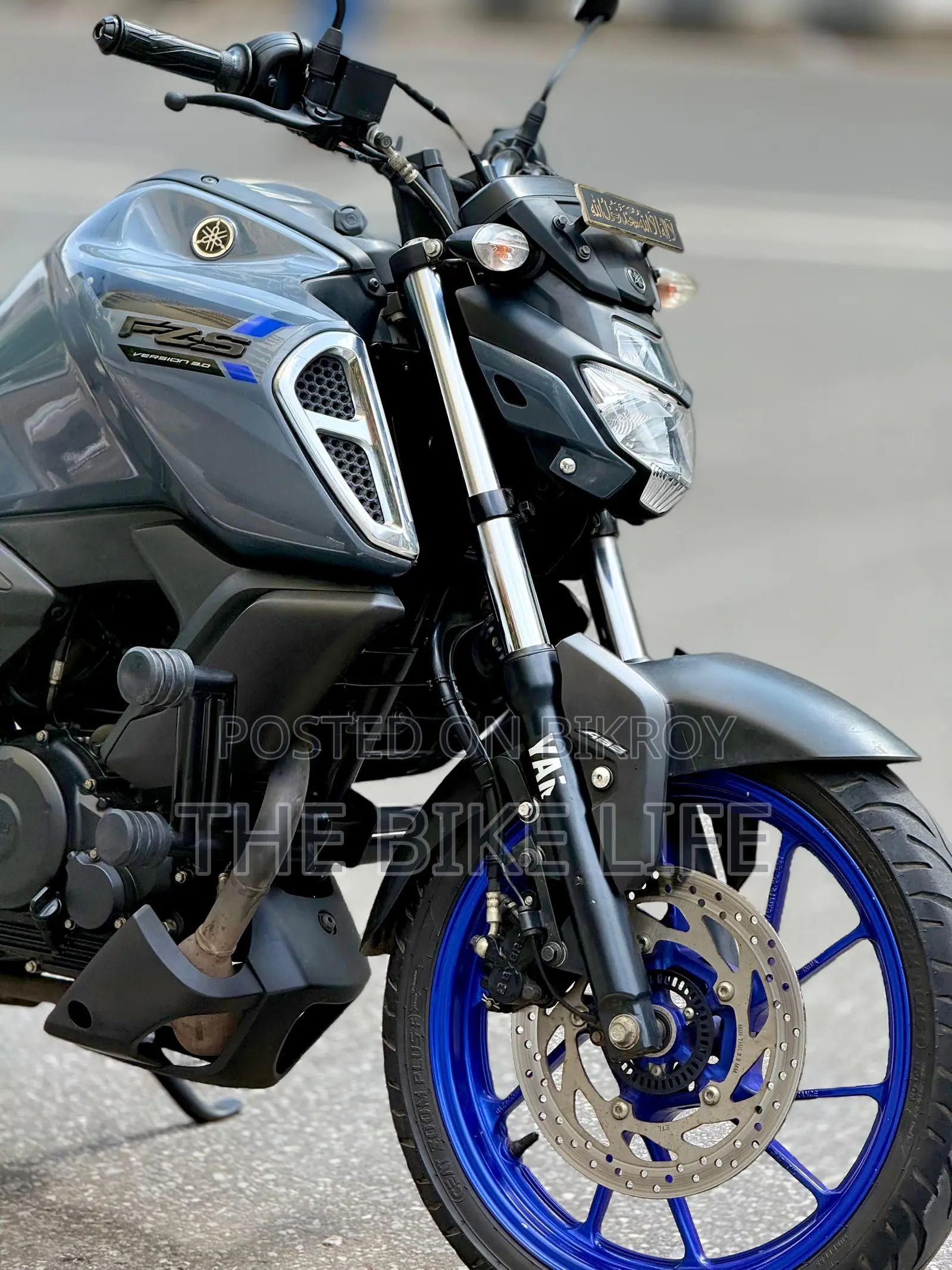 Yamaha FZS V3 2024 Gray