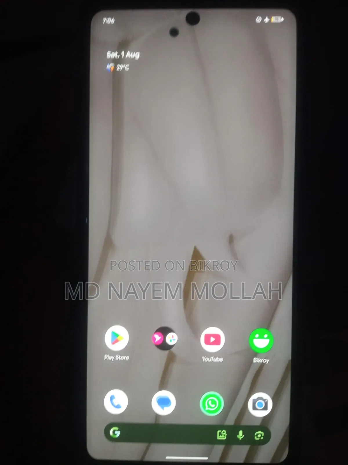 Google Pixel 7 Pro 128 GB Black