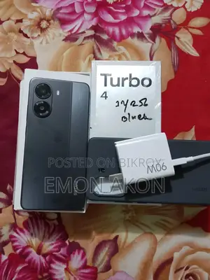 New Xiaomi Redmi Turbo 4 256 GB Black