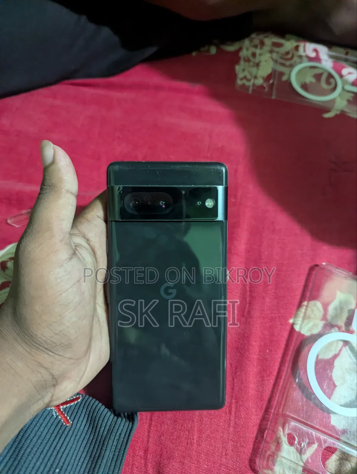 নিউ গুগল পিক্সেল ৭ ১২৮ জিবি ব্ল্যাক