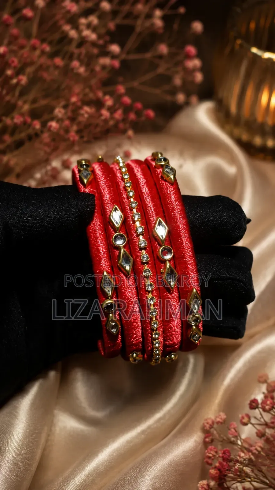 হ্যান্ডমেড সিল্ক থ্রেড চুড়ি | Handmade Silk Thread Churi