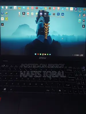MSI 16GB RAM AMD Ryzen 5 SSD 512GB Laptop
