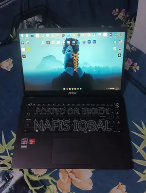 MSI 16GB RAM AMD Ryzen 5 SSD 512GB Laptop