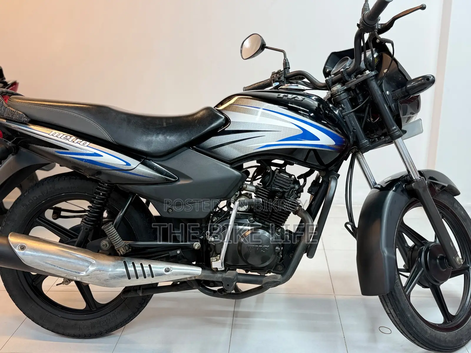 টিভিএস মেট্রো ২০২৪ কালো