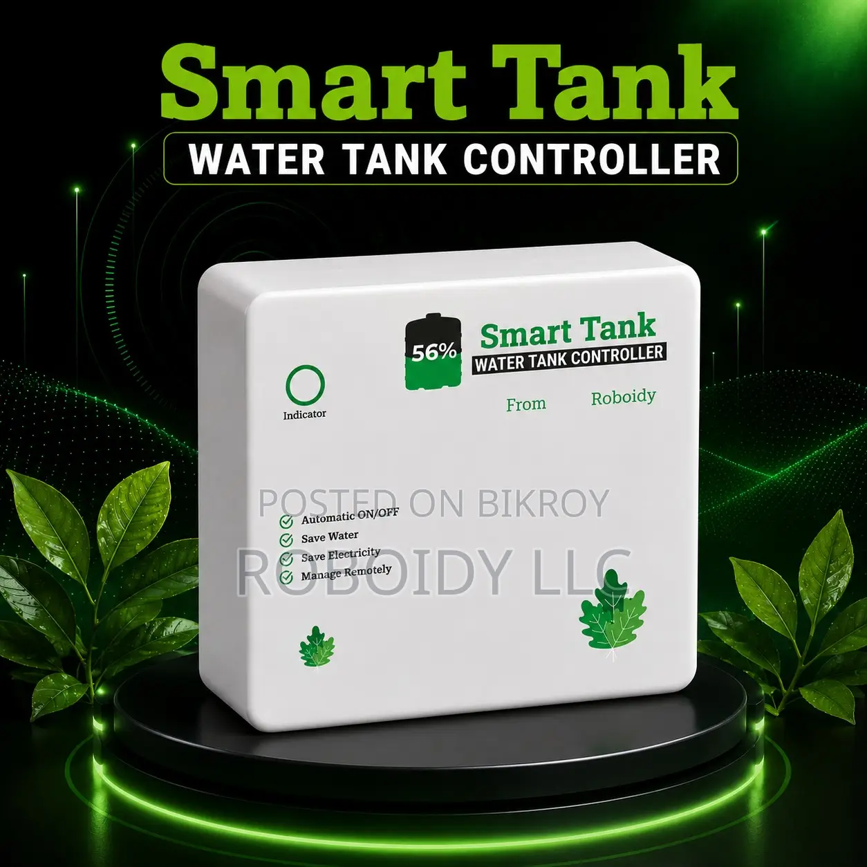 SmartTank Water Pump Controller | Automatic Water Pump Controller