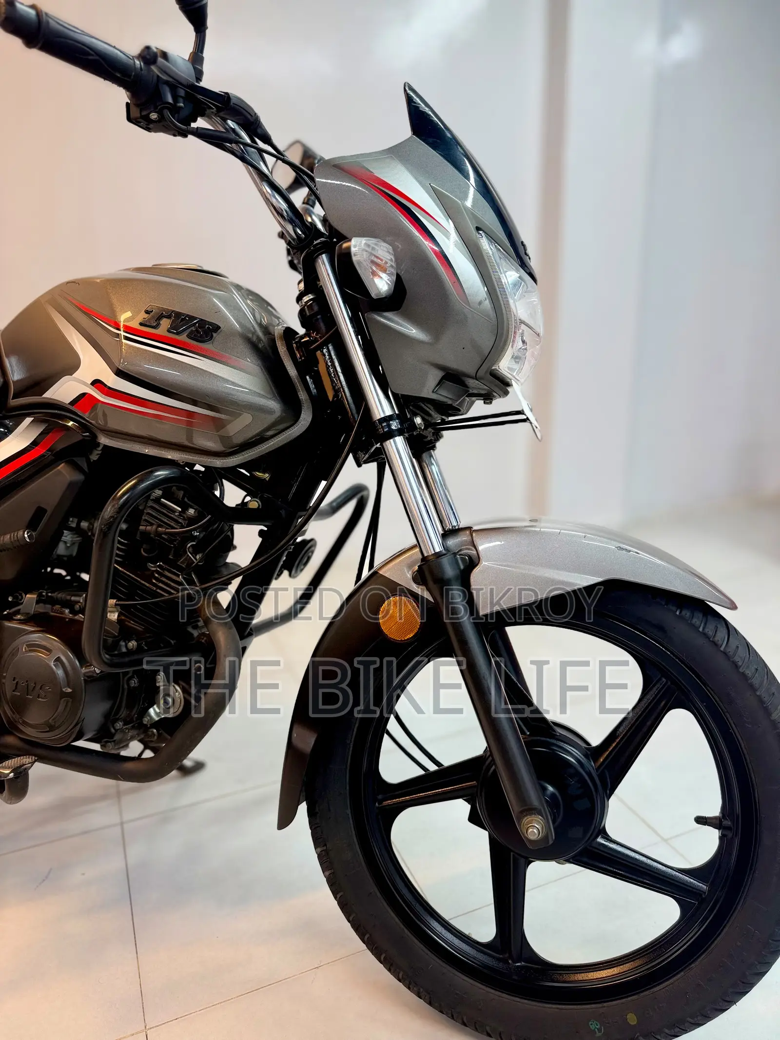 টিভিএস মেট্রো প্লাস ২০২৪ সিলভার