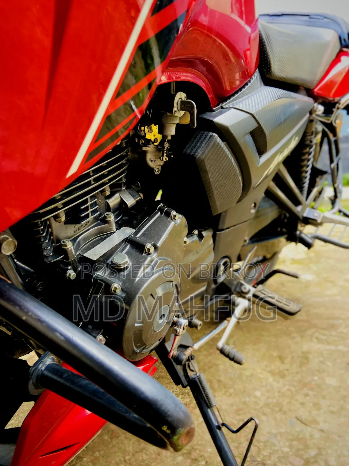 TVS Apache RTR 160 2V Refresh X-Connect 2022 Red