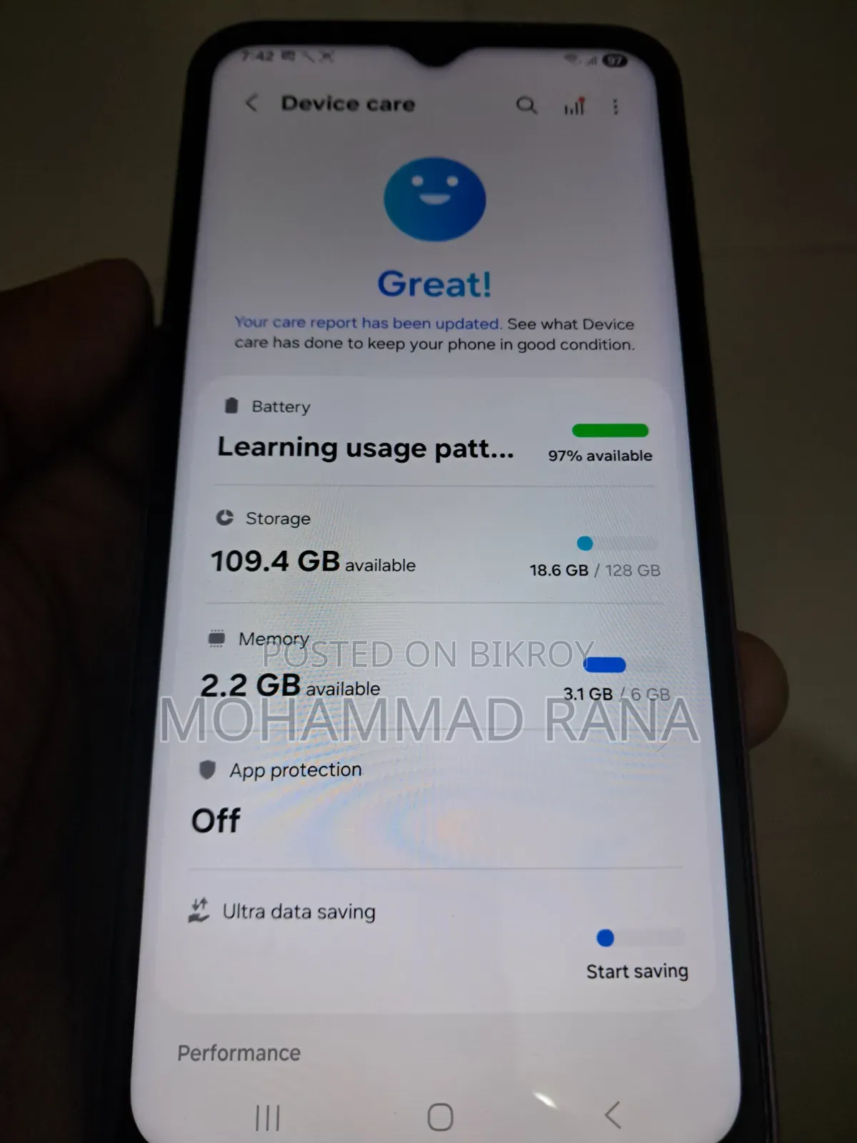 স্যামসাং গ্যালাক্সি এ১৪ ৫জি ১২৮ জিবি
