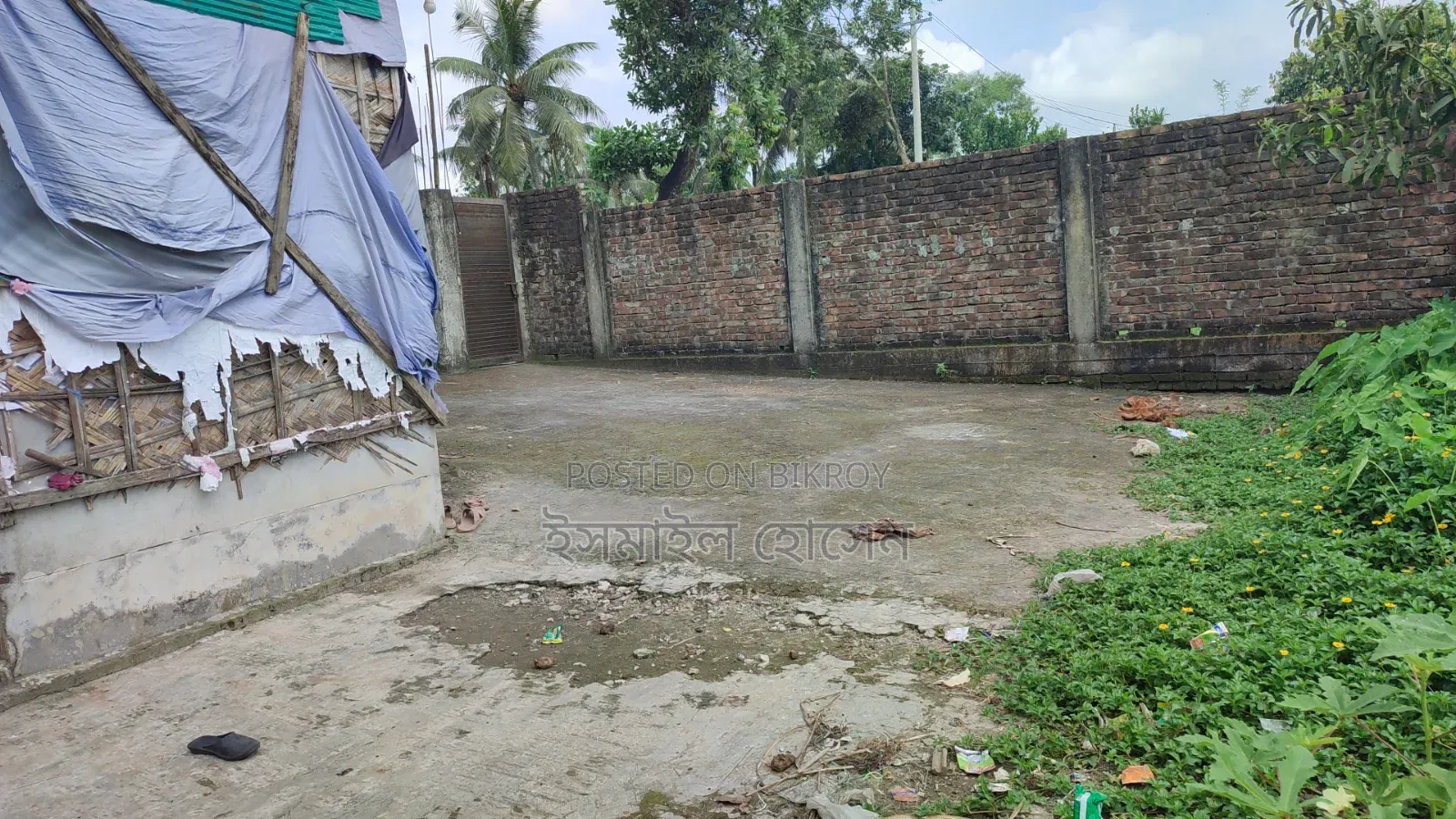 আরসিসি বাউন্ডারী করা ১৩ বিঘা জমি বিক্রি হবে