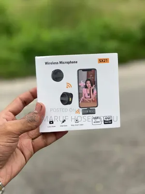 SX21 Dual Wireless Microphone Set - Crystal Clear Audio (Brand New)