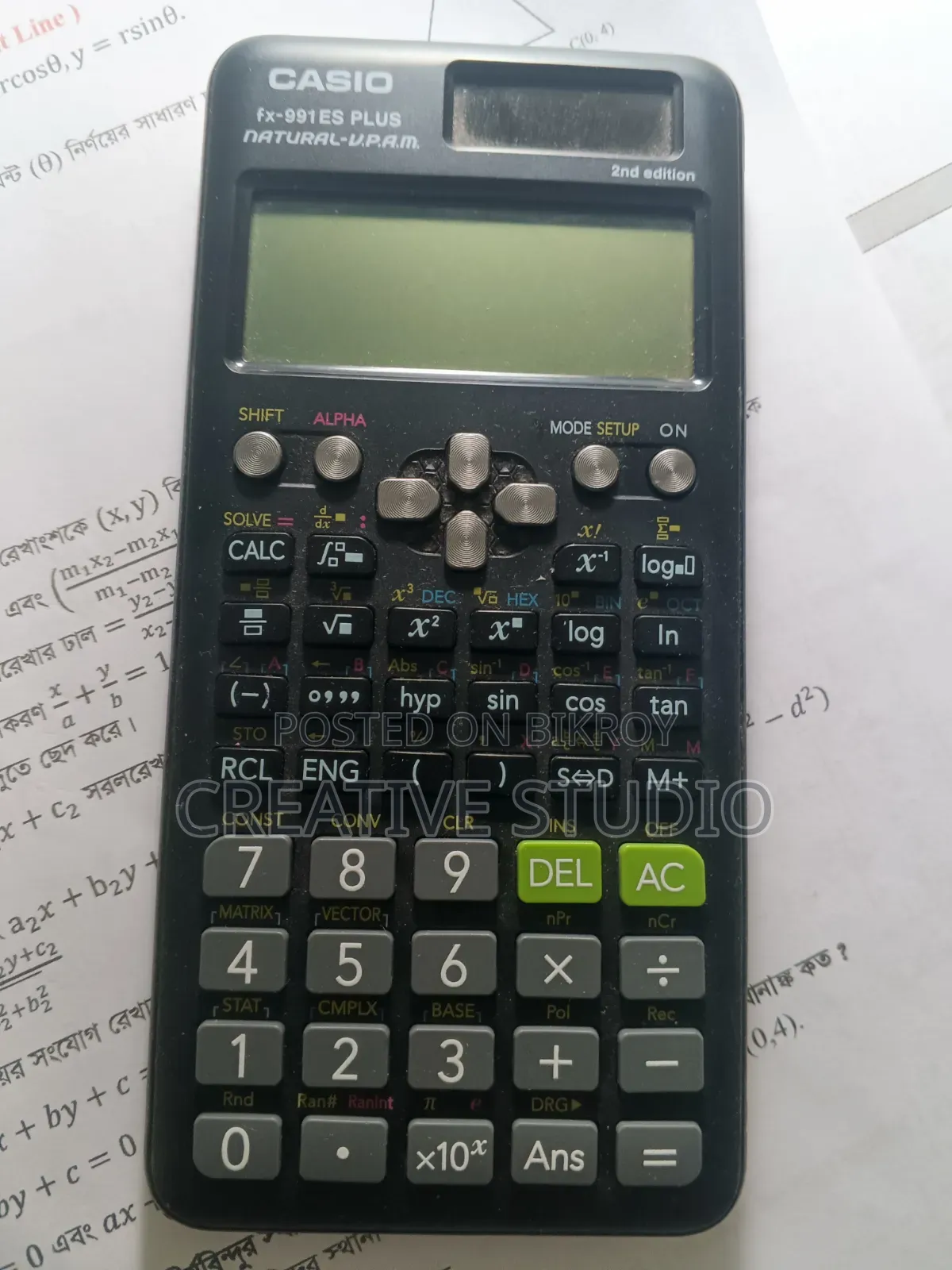 Casio 991 Es Plus 2nd Gen Original Calculator