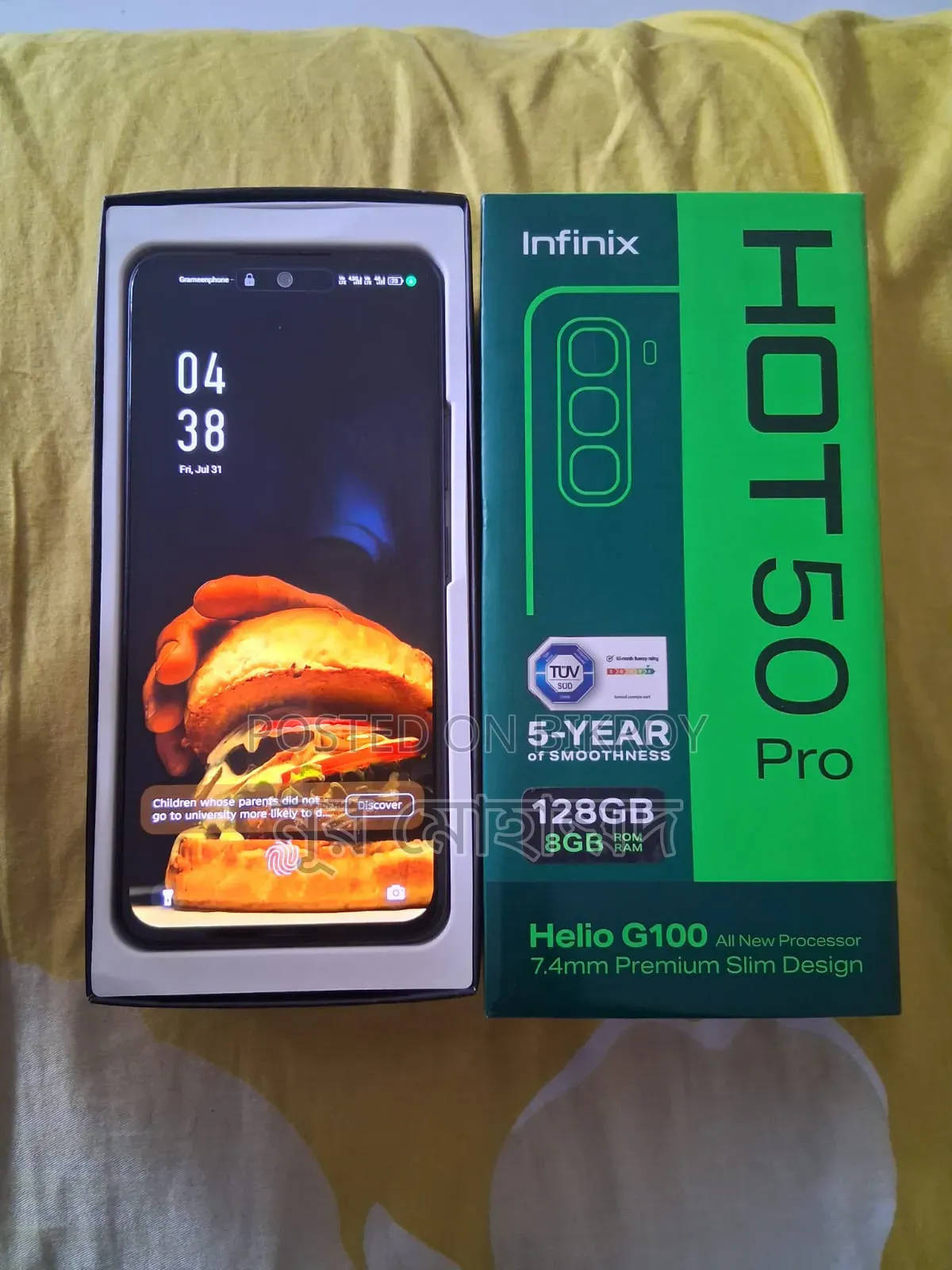 Infinix Note 50 Pro 256 GB Purple