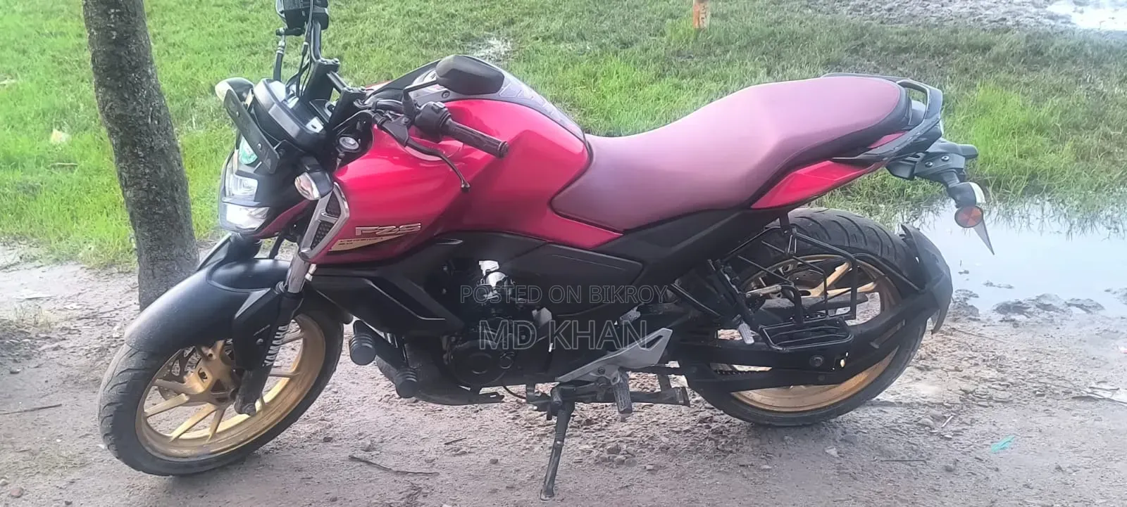 Yamaha FZS V3 ২০২৪ লাল