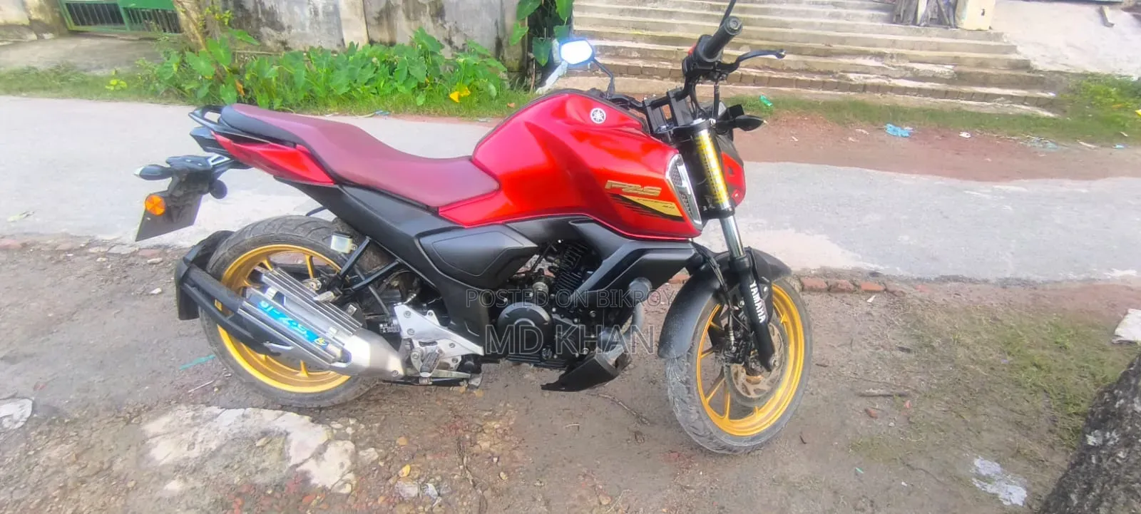 Yamaha FZS V3 ২০২৪ লাল