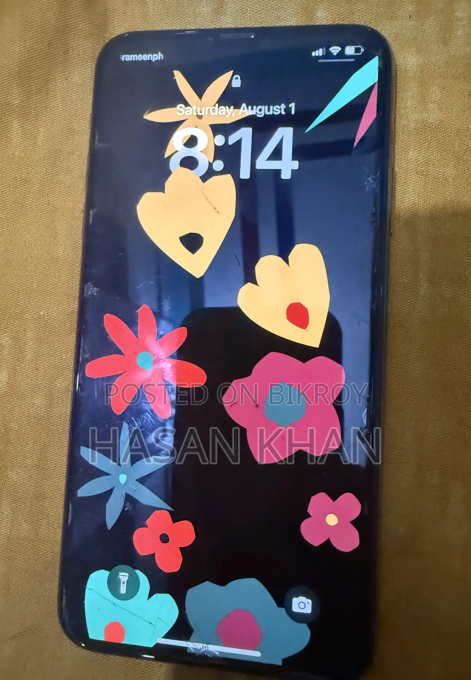 অ্যাপল আইফোন ১১ প্রো ম্যাক্স ৬৪ জিবি গোল্ড