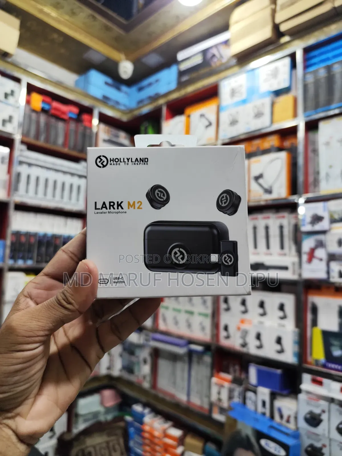 Hollyland LARK M2 Wireless Microphone System (USB-C Version)