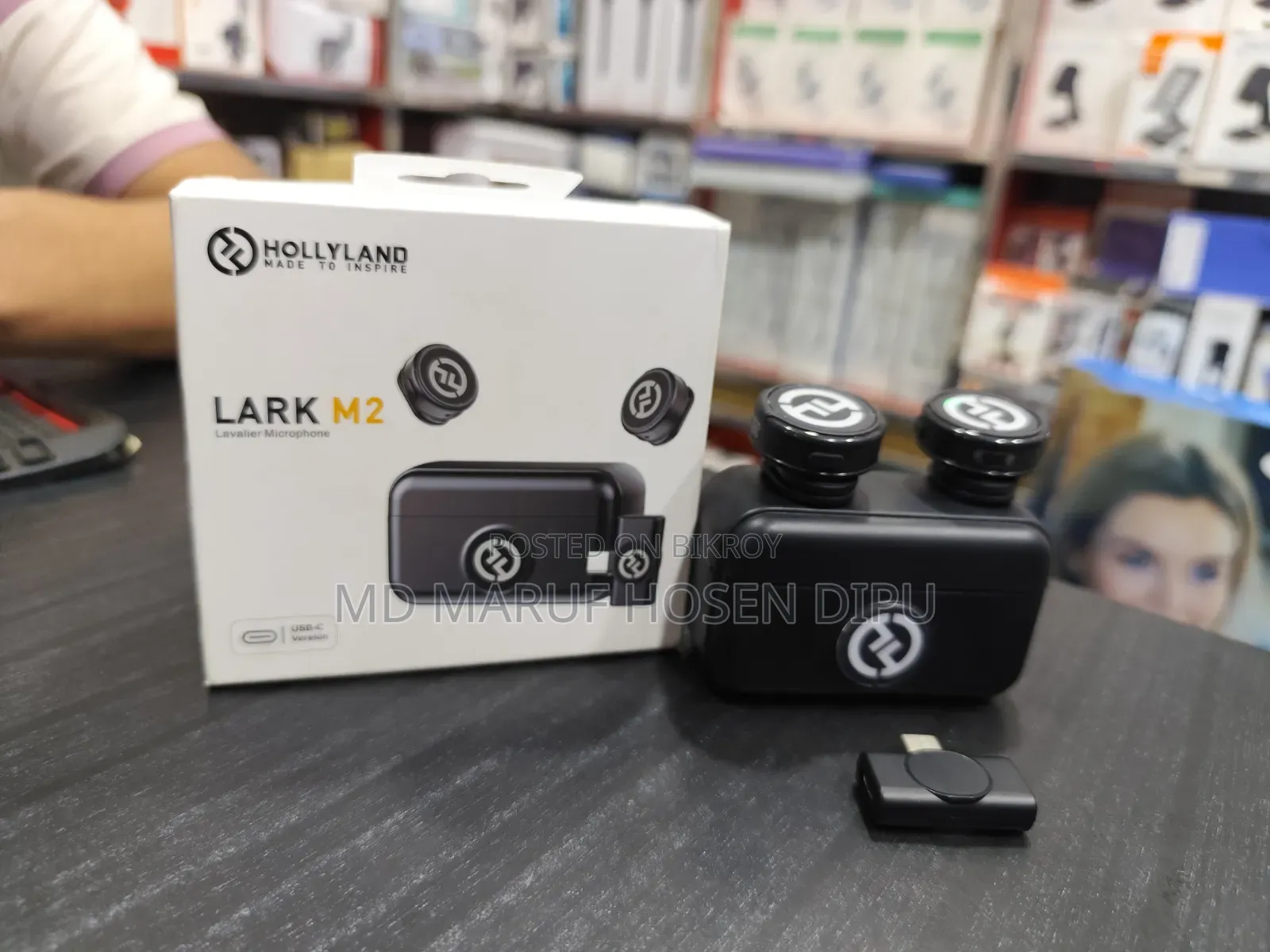 Hollyland LARK M2 Wireless Microphone System (USB-C Version)